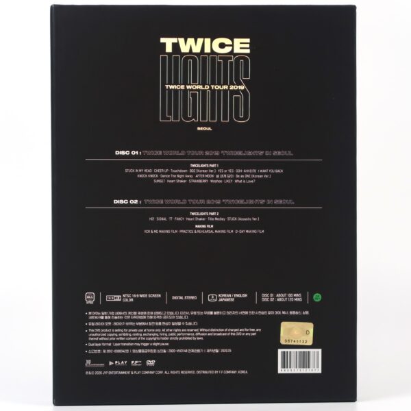 Twice - Twicelights World Tour In Seoul DVD Set 2020 Twice Lights 1