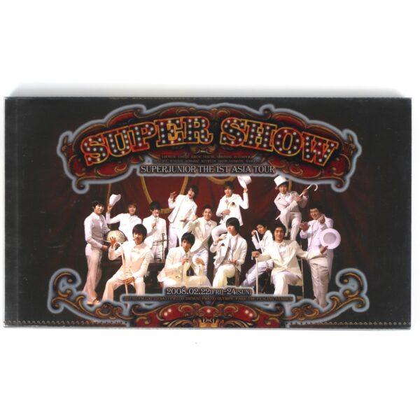 Super Junior - Super Show 1st Asia Tour 2008 DVD Set