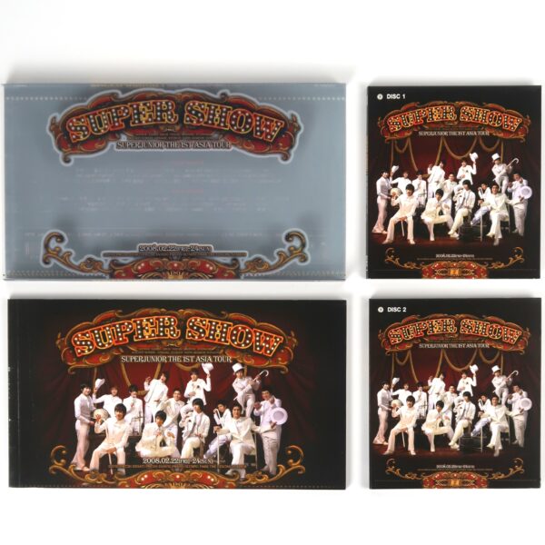 Super Junior - Super Show 1st Asia Tour 2008 DVD Set