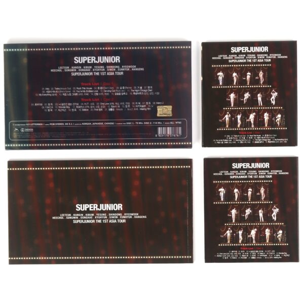 Super Junior - Super Show 1st Asia Tour 2008 DVD Set