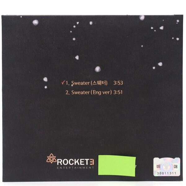 IMG_1244 Ailee - Sweater Promo Single Album CD K-Pop 2019