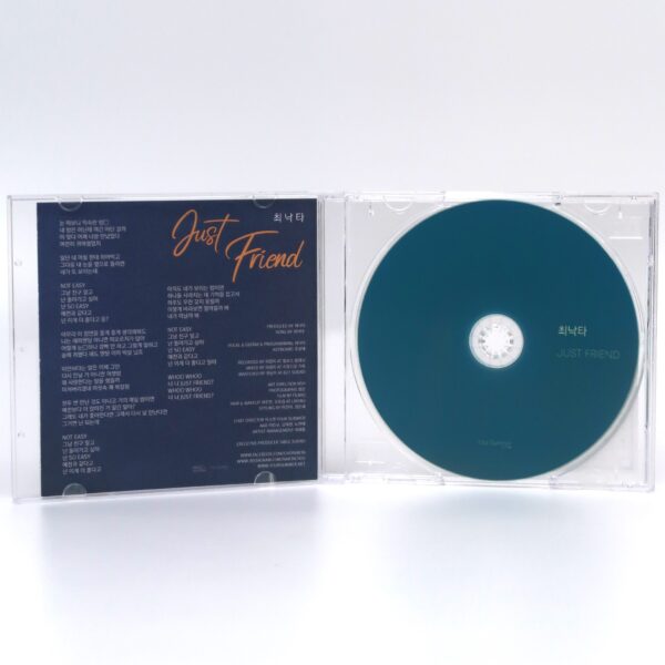 IMG_1312 Choi Nakta - Just Friend CD Single Album Promo Indie K-Pop 2019