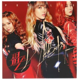 IMG_1324 Purfles - Bad Girl CD Album Promo 2015 K-Pop Korea