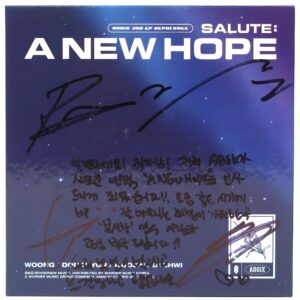 AB6IX - Salute: A New Hope Signed + Message Album CD Promo 2021 K-Pop