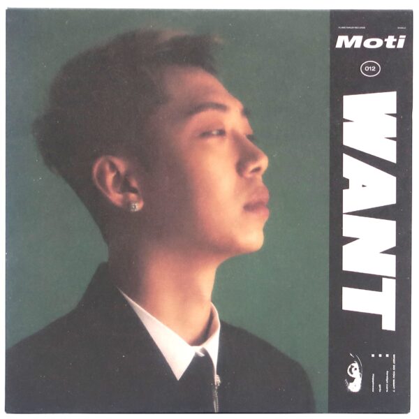 IMG_1466 Moti - Want CD Single Promo K-Rap Korean Hip Hop Planetarium 2019