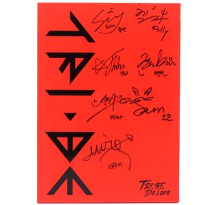 IMG_1592 Tri.be - Da Loca Signed Autographed CD Album K-Pop Korea 2021