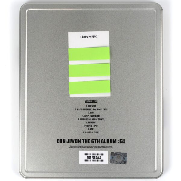 IMG_2498 Eun Jiwon - G1 CD Album Promo K-Pop Korea 2019 Sechskies YG