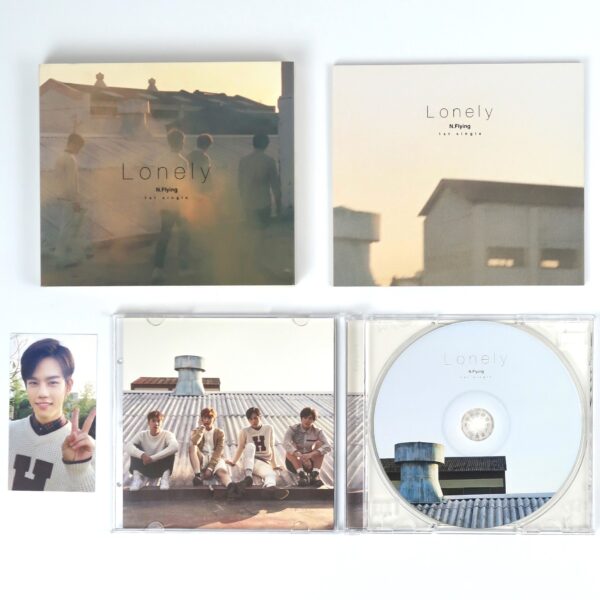 IMG_2545 N.Flying - Lonely CD 1st Single Album Promo + Chahun Photocard K-Pop 2015