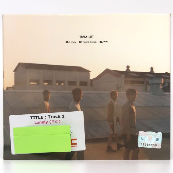 IMG_2551 N.Flying - Lonely CD 1st Single Album Promo + Chahun Photocard K-Pop 2015