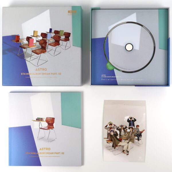 Astro - Dream Part. 02 Wish Version CD Album [No PC] K-Pop 2017