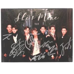 VAV - She's Mine Signed Autographed CD Single Album Promo K-Pop 2017