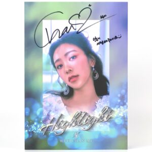 Huh Chan Mi - Highlight Signed Autographed Promo Single QR K-Pop 2020 Light
