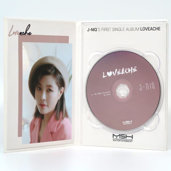 J-NIQ - Loveache Single Album CD Promo 2019 K-Pop