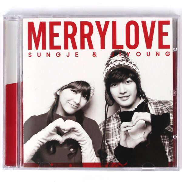 Sungje & Jiyoung - Merry Love Single Album CD Promo 2010 K-Pop Kara