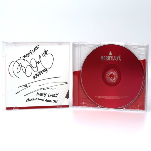 Sungje & Jiyoung - Merry Love Single Album CD Promo 2010 K-Pop Kara