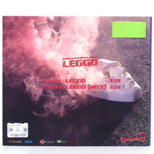 Wanna.B - Leggo Single Album Promo CD K-Pop 2019