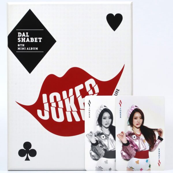 Dal Shabet - Joker Is Alive CD Mini Album Promo + Ah Young Photocards 2015 K-pop
