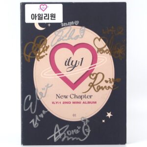 Ily:1 - New Chapter Signed Autographed CD 2nd Mini Album Promo K-pop 2023
