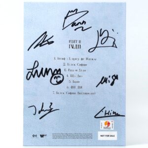 Kingdom - History of Kingdom Part III Ivan [Fate] Signed CD Album Promo 2021