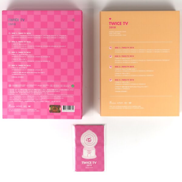 IMG_3415 Twice TV 2018 DVD + Photocards Set K-Pop