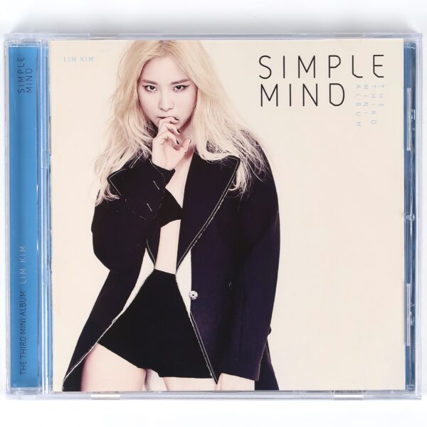 IMG_3502 Lim Kim - Simple Mind CD Third Mini Album Promo Jewel Case 2015