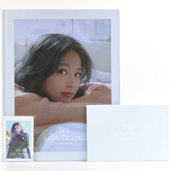 Twice Yes, I am Tzuyu 1st Photobook Blue Version + Postcards + Photocards 2021