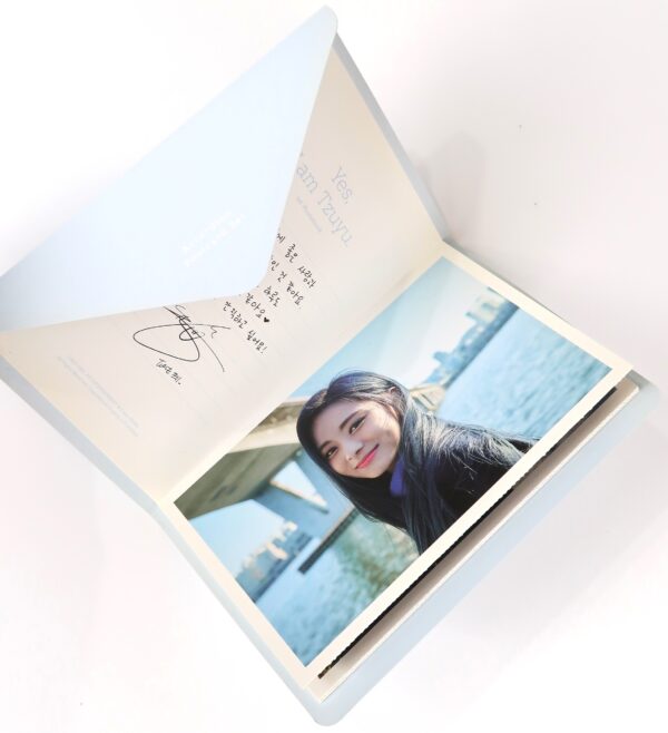 Twice Yes, I am Tzuyu 1st Photobook Blue Version + Postcards + Photocards 2021