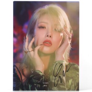 Yubin - Perfume Signed Autographed CD Promo Single Album K-Pop 2021 Wonder Girls