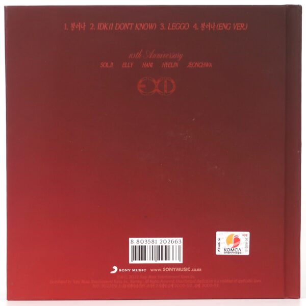 IMG_4632 EXID - 10th Anniversary Single 'X' CD Album Promo 2022