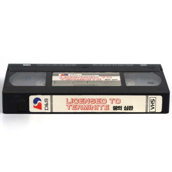 Ninja Operation: Licensed to Terminate (1987) Korean VHS [NTSC] Korea Kung Fu