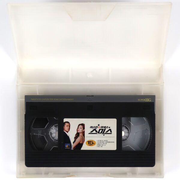 Mr. & Mrs. Smith (2005) Korean Late VHS [NTSC] Korea Brad Pitt Angelina Jolie