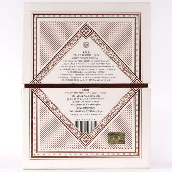 IMG_5124 Vixx - Live Fantasia Elysium DVD Compete Set 2017 K-Pop