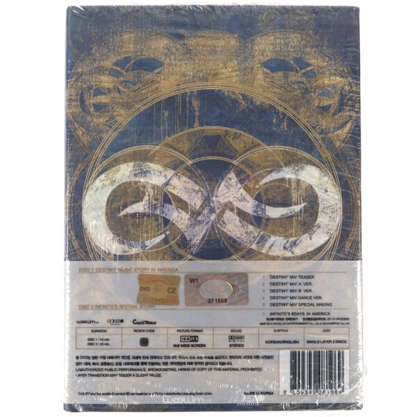IMG_5254 Infinite - Destiny In America DVD Set Korea K-Pop 2013