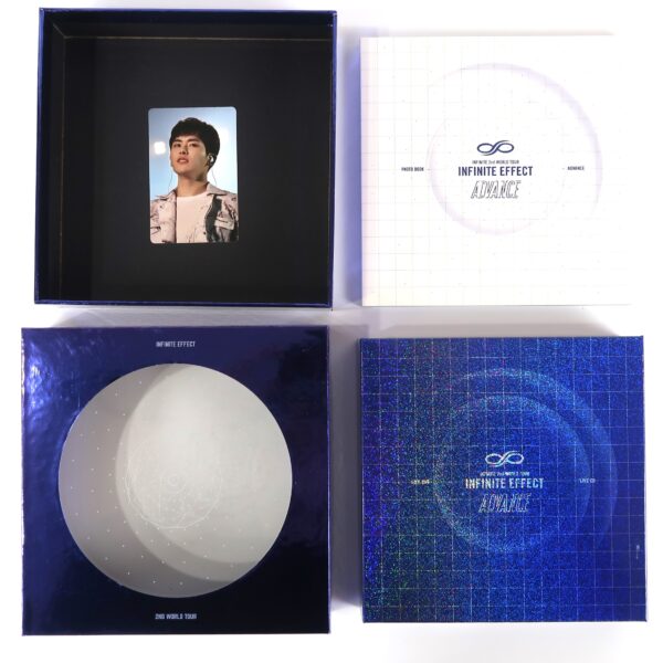 IMG_5275 Infinite Effect Advance 2nd World Tour DVD + CD Set + Hoya Photocard