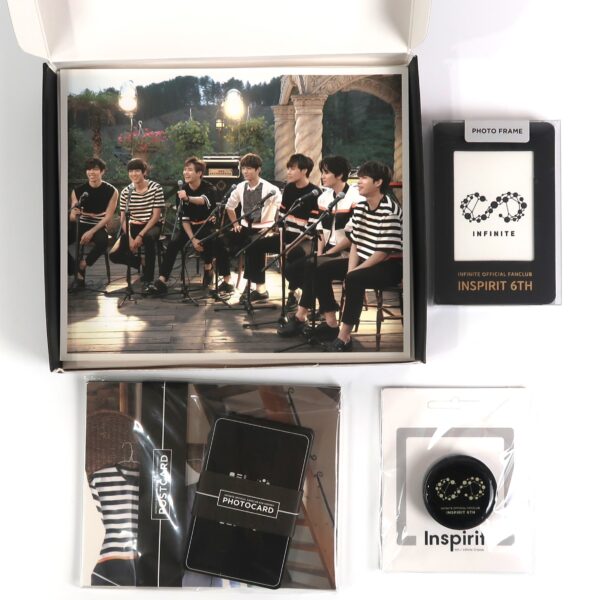 IMG_5281 Infinite Official Fanclub Inspirit 6th Special Gift Goods Set Complete 2016