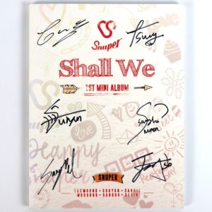 Snuper - Shall We Signed Autographed CD 1st Mini Album Promo K-pop 2015