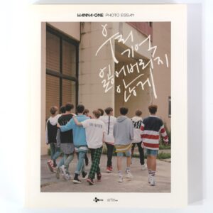 Wanna One Photo Essay + Sungwoon Bookmark & Photo Set