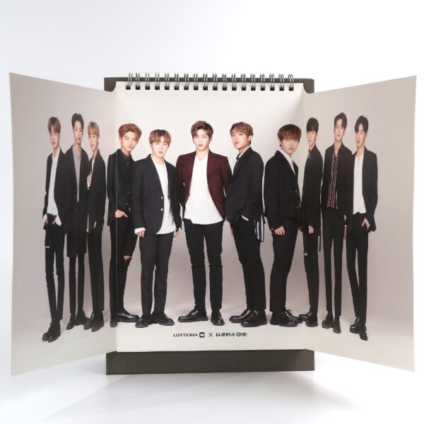 IMG_5422 Lotteria x Wanna One 2018 Desk Calendar K-Pop