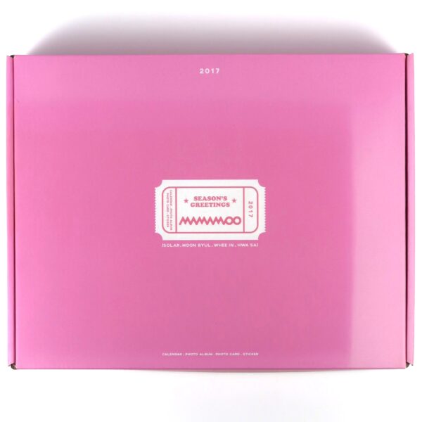 IMG_5562 Mamamoo 2017 Season's Greetings Complete Set + Pre-Order Photocards