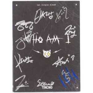 TRCNG - Who Am I Signed Autographed CD 1st Single Album Promo K-Pop 2018