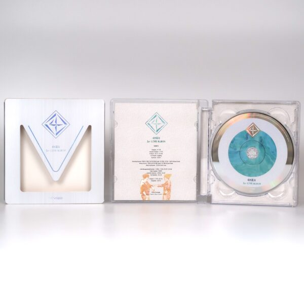 4Men - 1st Live Album CD Promo K-Pop 2015 Four Men