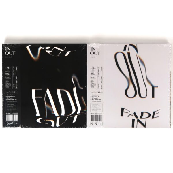 IMG_6465 Moonbin & Sanha - In-Out Factory Sealed CD Album Both Versions Set Astro