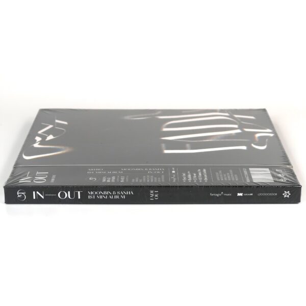IMG_6469 Moonbin & Sanha - In-Out Factory Sealed CD Album Both Versions Set Astro