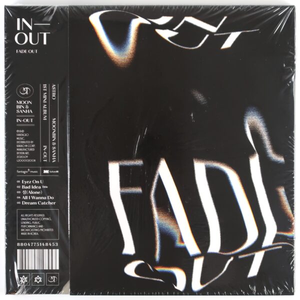 IMG_6472 Moonbin & Sanha - In-Out Fade Out Version Factory Sealed CD Album Astro
