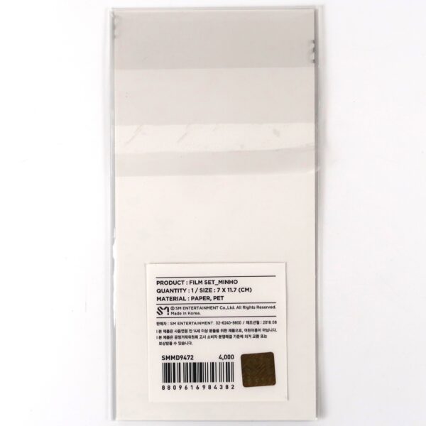 IMG_6492 Shinee The Shining Minho Film Set Official Goods SM 2018