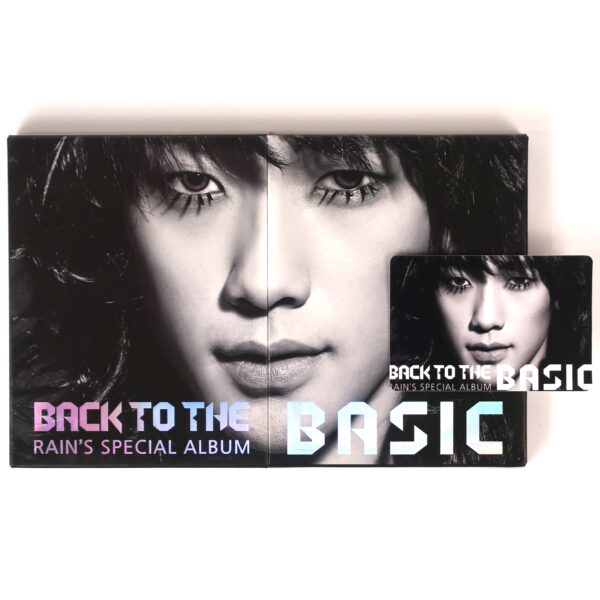 Rain - Back To The Basic CD Album 2010 K-Pop Bi
