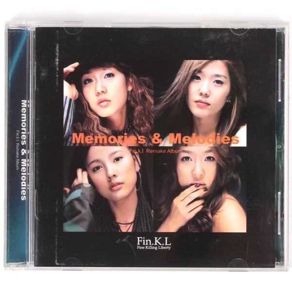 IMG_6744 Fin.k.l - Memories & Melodies Remake Album CD 2001 K-Pop Korea Finkl