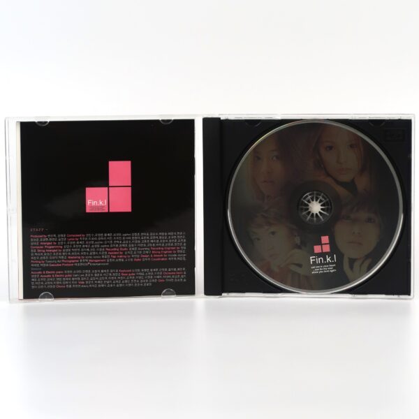 Fin.k.l - Forever 4th Album CD [no slipcase] 2002 K-Pop Finkl