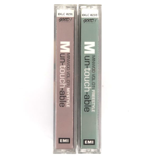 Minwoo - Un-touch-able Cassette Tape Set Freestyle +Mystyle Ver. Shinhwa K-Pop M