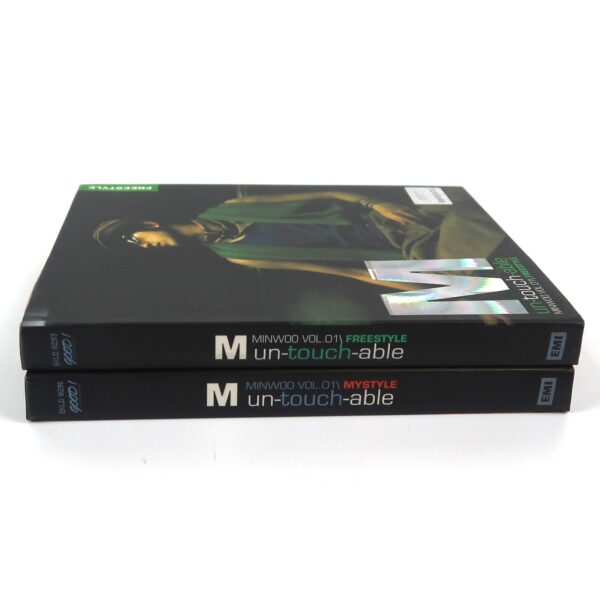 Minwoo - Un-touch-able CD Set Freestyle + Mystyle Ver. Shinhwa Lee Min Woo M